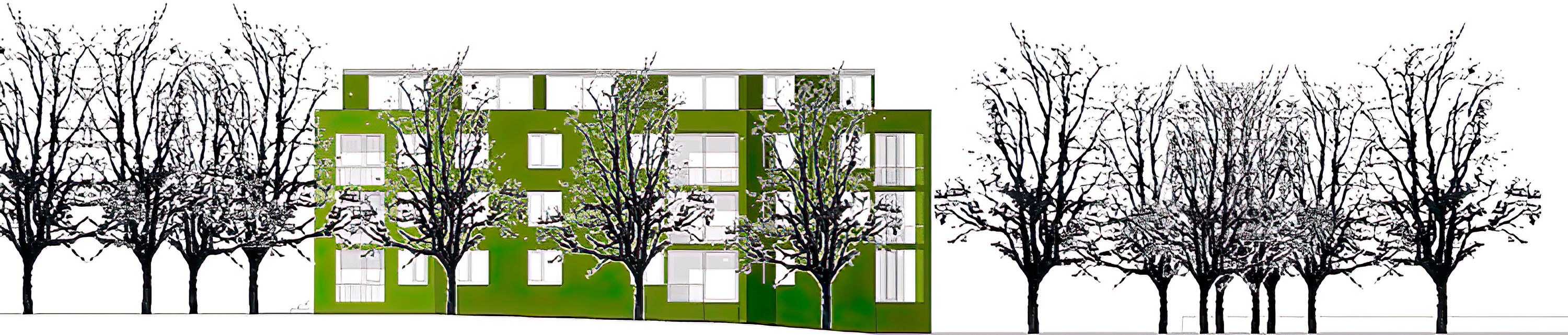 Abbildung Mehrfamilienehaus Thalwil