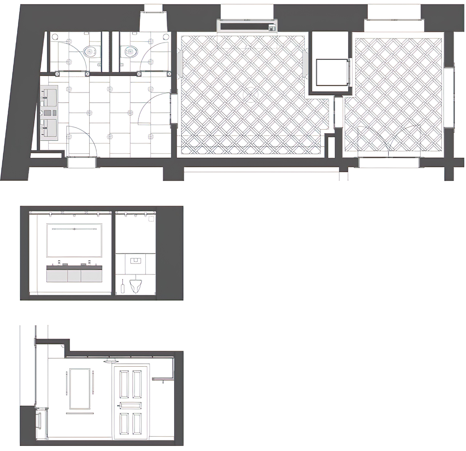 Plan Gesellschafthaus der Schildner zum Schneggen, Zürich