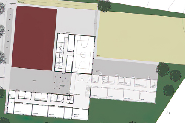 Abbilung Wettbewerb Plan Niederhasli