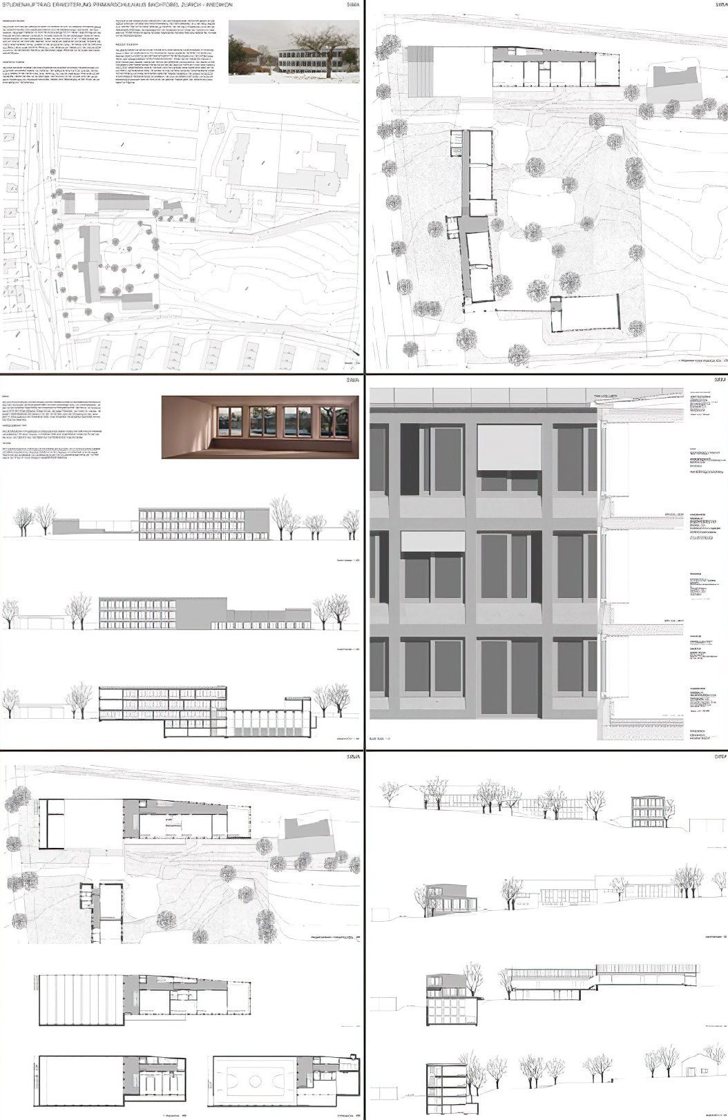 Plan Wettbewerb Erweiterung Primarschulhaus Bachtobel, Zürich-Wiedikon